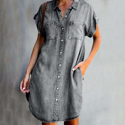 Pippa® | Denim Shirt Dress