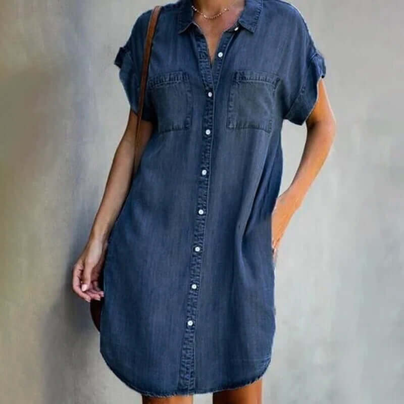 Pippa® | Denim Shirt Dress