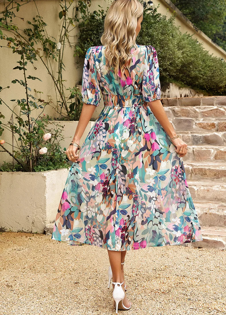 Keanna® | Floral Midi Dress