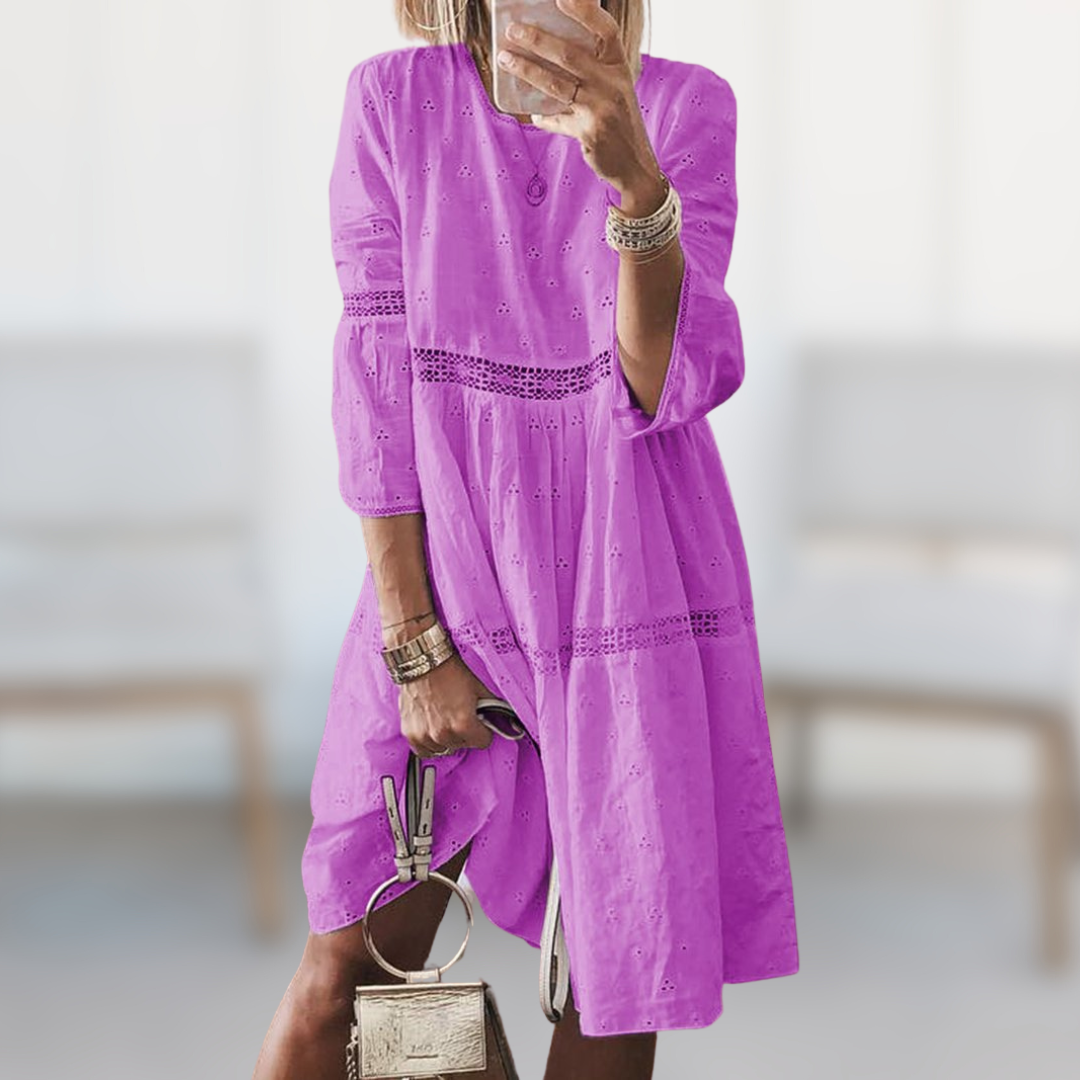 Tallie® | Eyelet Midi Dress