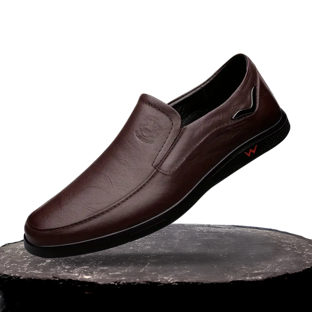 Sebastian® | Soft Premium Leather Rubber Sole Shoes