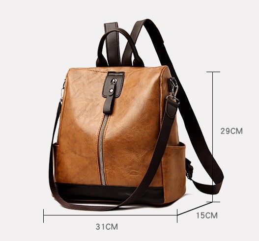 Alice | Leather Backpack