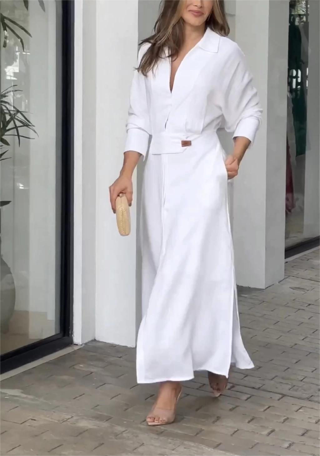 Larisa® | Shirt Midi Dress