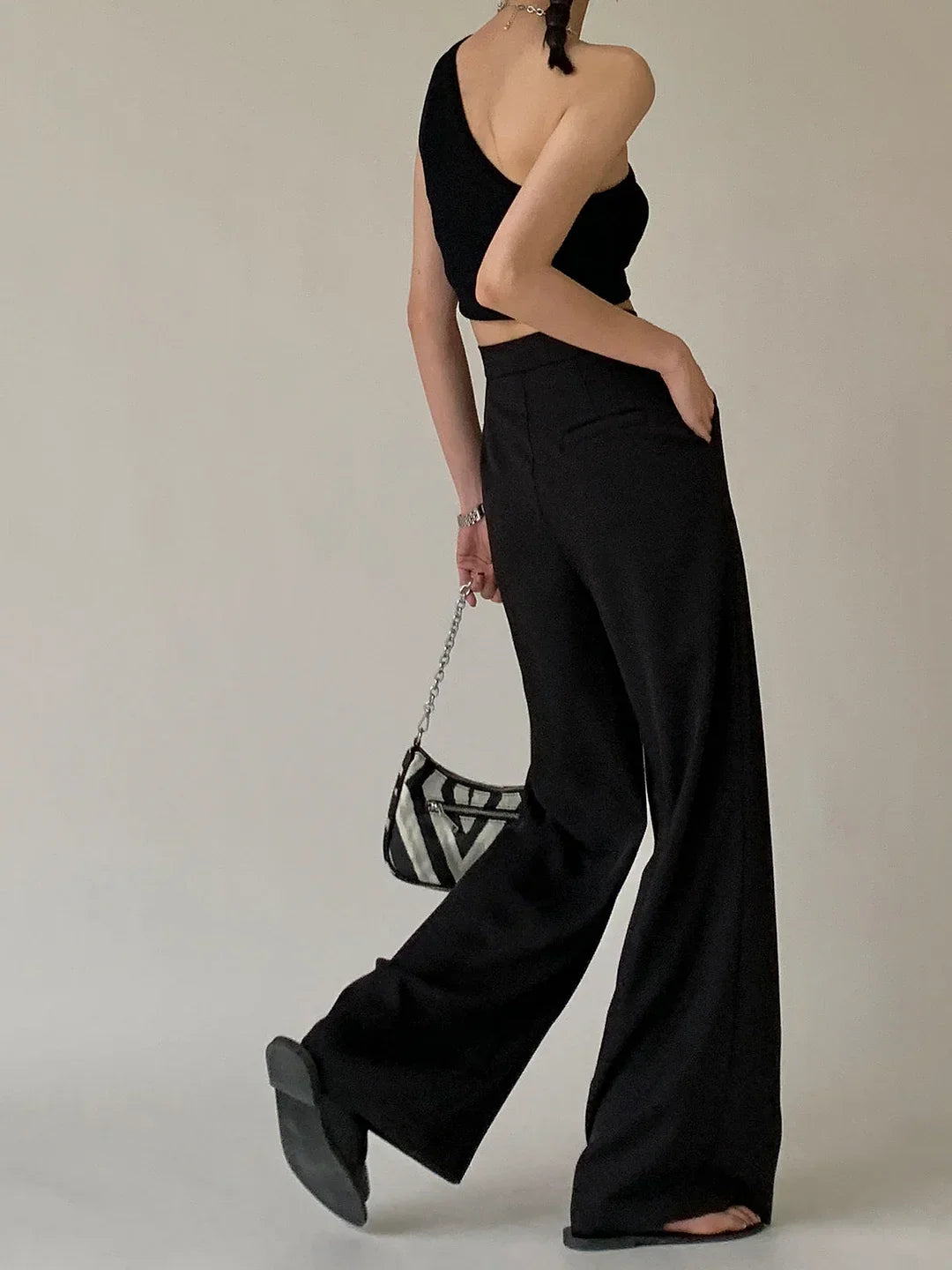 Allegra  | Tie Waist Flowy Wide Leg Pants