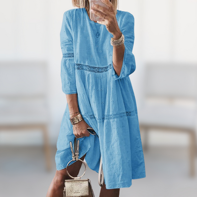 Tallie® | Eyelet Midi Dress