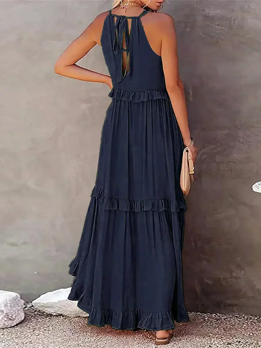 Rafa® | Tiered Ruffle Maxi Dress