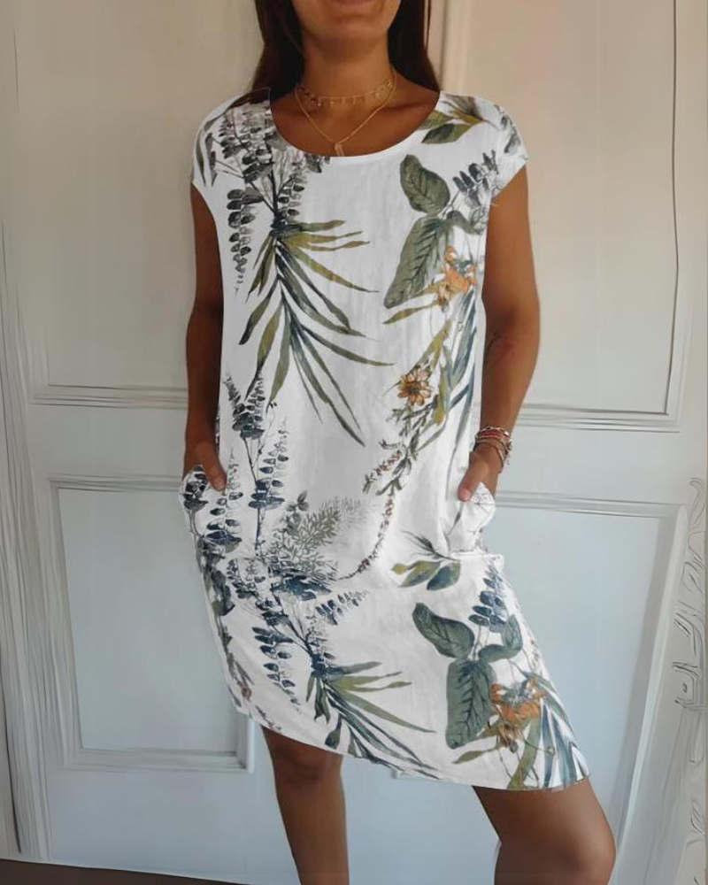 Leilah® | Botanical Shift Dress