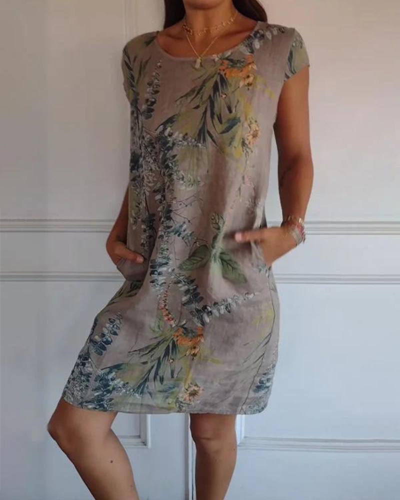 Leilah® | Botanical Shift Dress