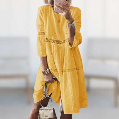 Tallie® | Eyelet Midi Dress