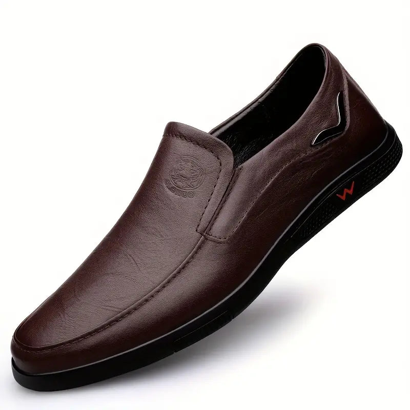 Sebastian® | Soft Premium Leather Rubber Sole Shoes