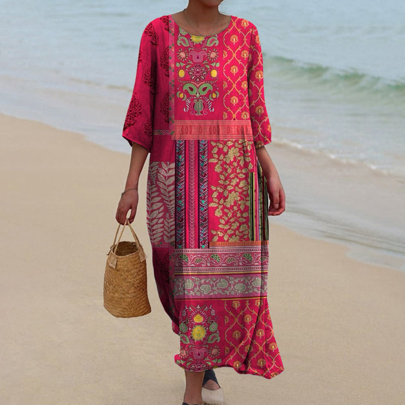 Hallie® | Boho Kaftan Dress