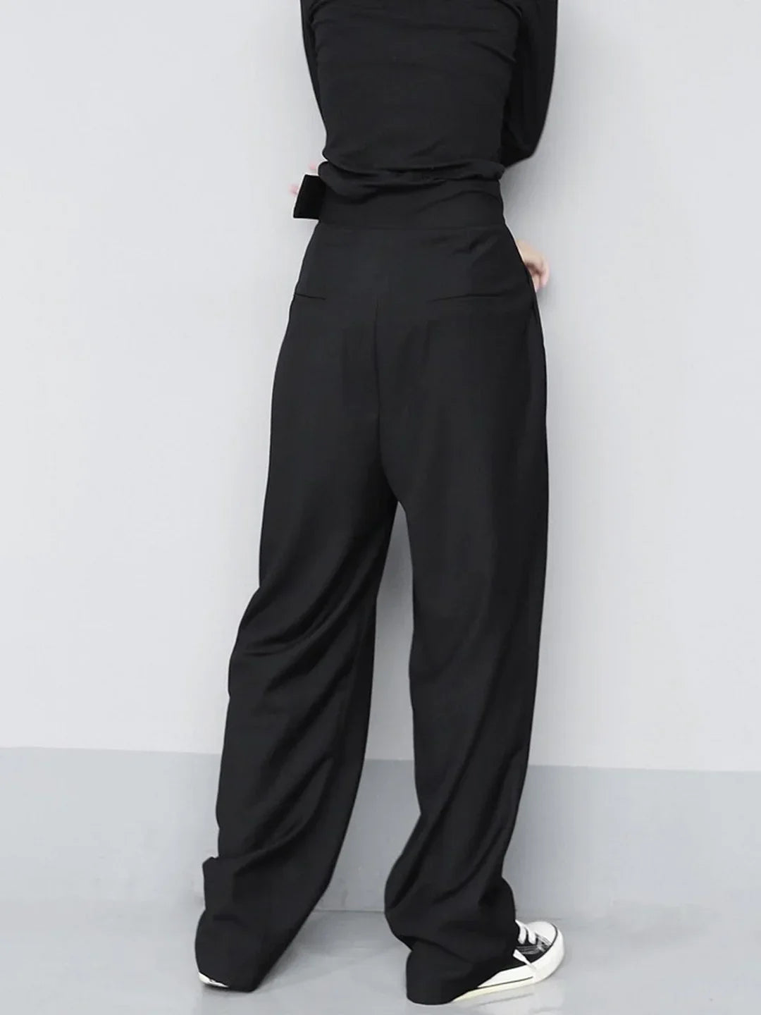 Viera | Wide Leg Velcro Fastener Pants