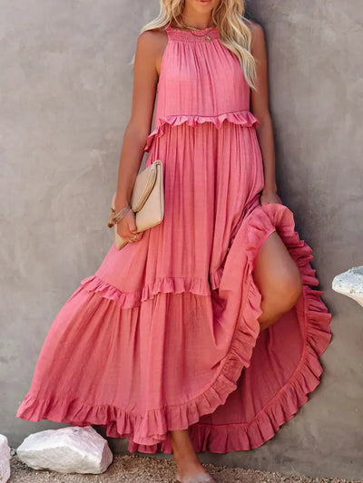 Rafa® | Tiered Ruffle Maxi Dress