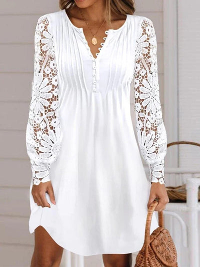 Contessa® | Lace Sleeve Dress