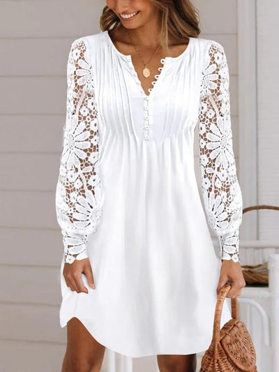 Contessa® | Lace Sleeve Dress