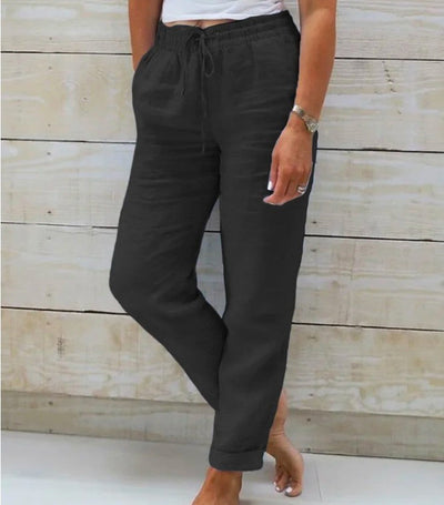 Beatrice® | Premium Linen Straight Trousers