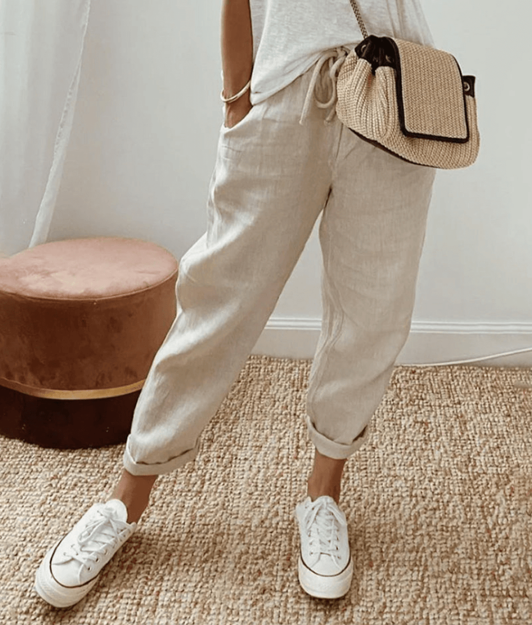 Victoria® | Premium Relaxed Linen Trousers