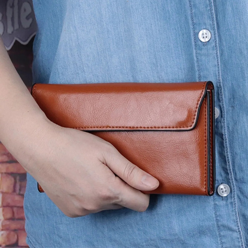 Ruby® | Women's Long Premium Leather Wallet