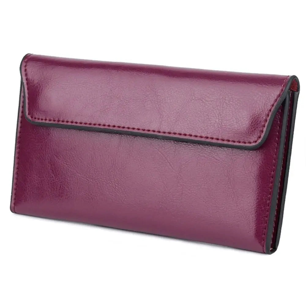 Ruby® | Women's Long Premium Leather Wallet