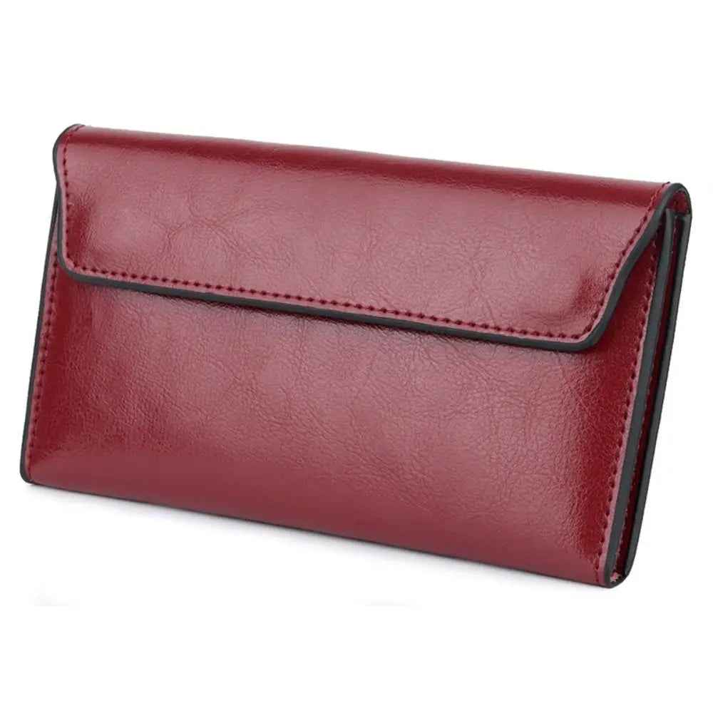 Ruby® | Women's Long Premium Leather Wallet