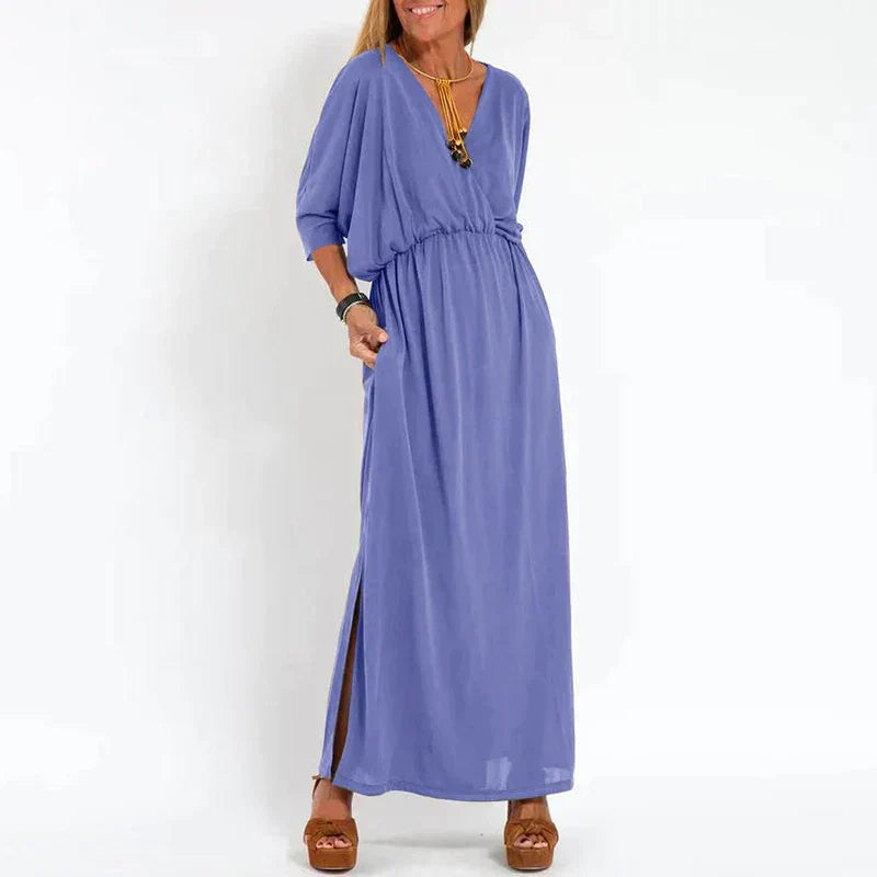 Ava® | Draped Maxi Dress