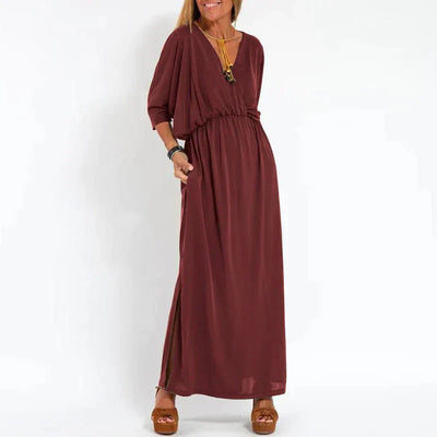 Ava® | Draped Maxi Dress