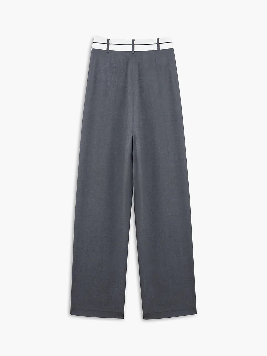 Luna | Asymmetrical Waist Wide Leg Pants