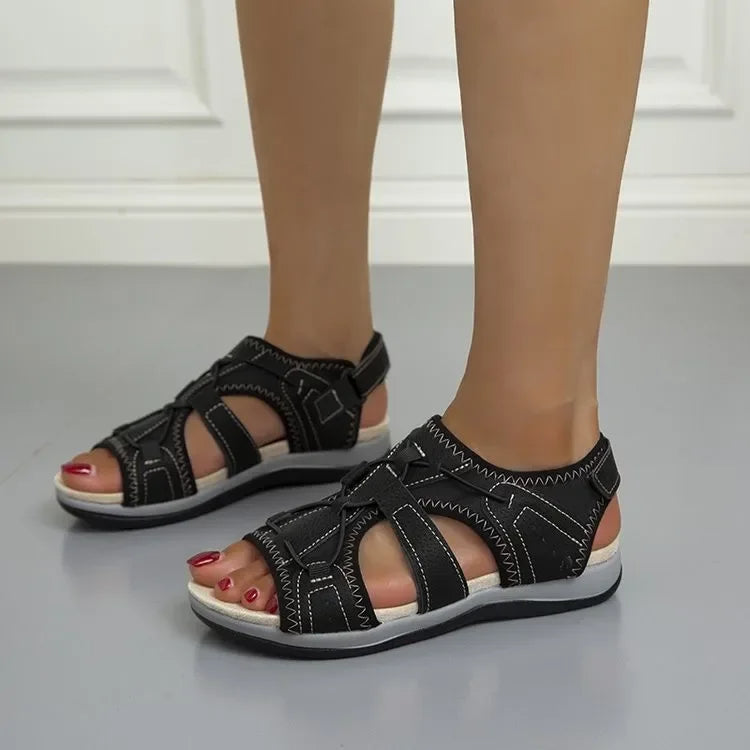 Fleur® | Adjustable Summer Sandals with Arch Support