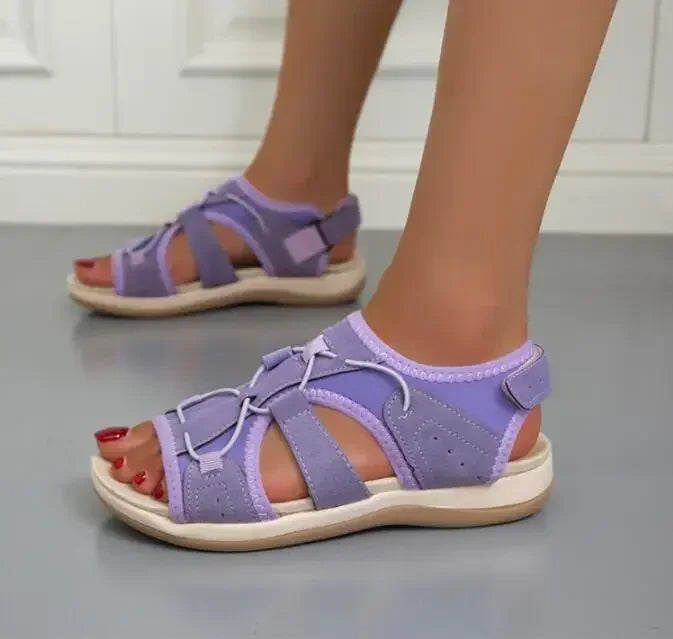 Fleur® | Adjustable Summer Sandals with Arch Support