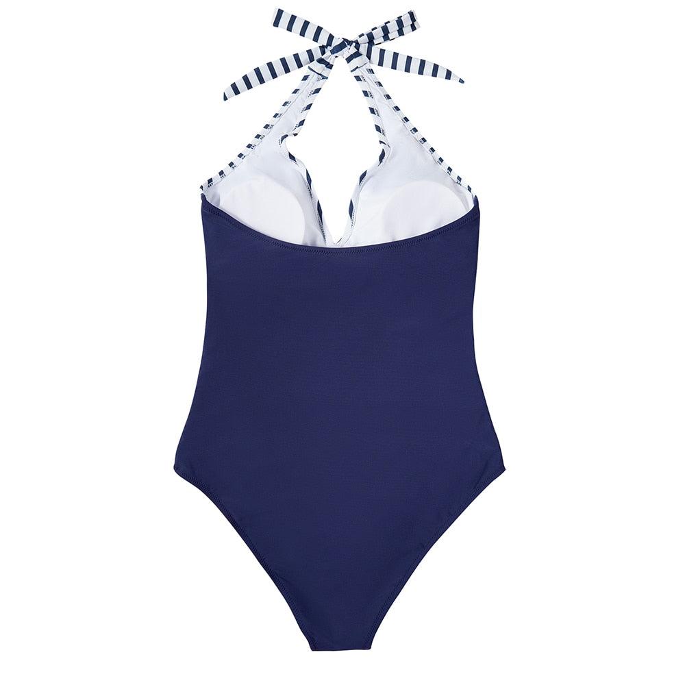 Laraine® | Halter Tummy Coverage Swimsuit