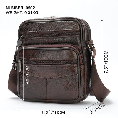 EDWARD | Comfortable Leather Crossbody Bag for Men