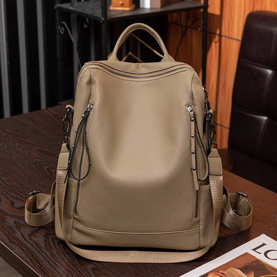 Poppy | Leather Backpack